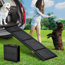 The Trailbridge | Quad-Fold Aluminium Pet Ramp for Cars, 250 lb Capacity