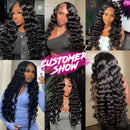 The Silk Meridian | Virgin Loose Deep Wave Hair Bundles, 8-40 Inch