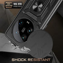 Armor Funda for Xiaomi 14 Ultra Case Slide Camera Lens Protection Ring Stand Cover for Xiaomi 14 Ultra Capa