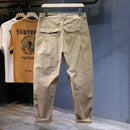 Men Baggy Straight Leg Harem Pants Stretch Loose Fit Fashion Men's Clothing Full Length Trousers Trendy New Man Kpop Casual