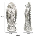 30 cm Mexiko Jungfrau Maria Statuetten Katholische Gottesmutter Guadalupe Skulptur Harz Religiöse Statue Heimzimmer Dekoration