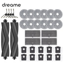 For Dreame X40 Ultra Accessories Main Brush/Cover Side Brush Hepa Filter Mop Dust Bag Dreame X40 Pro/S30 Pro Ultra Spare Parts