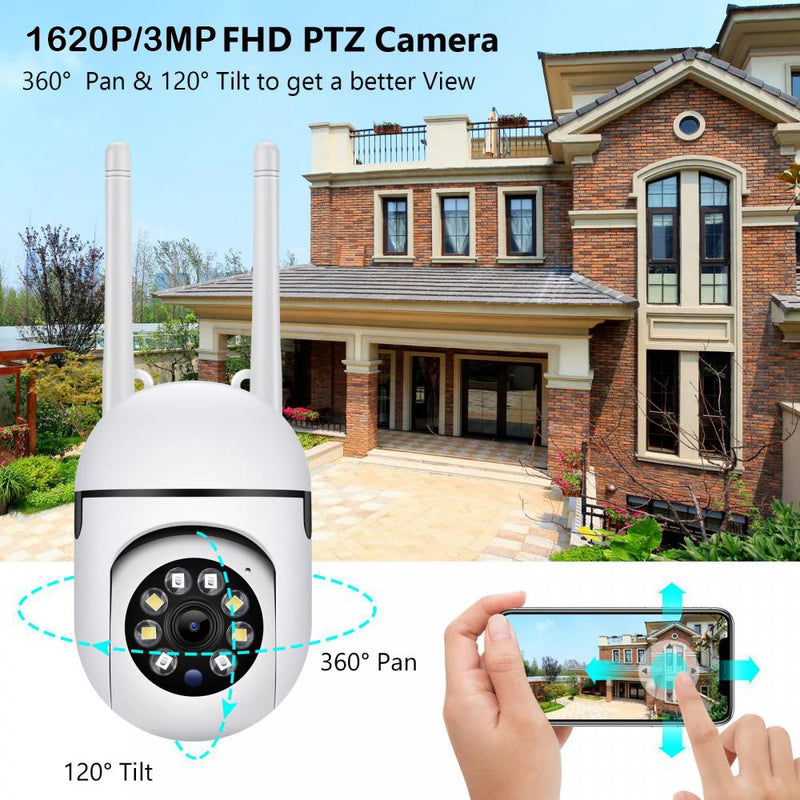 1620P Wireless 5G Wifi IP Camera Outdoor Video Security Camera CCTV Automatic Tracking Night Full Smart Home Audio Baby monitor