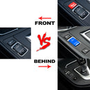 Für BMW 1 2 3 4er F20 F21 F22 F23 F30 F31 F34 F35 F32 Auto Getriebeschalttafel Steuerungsschalter Sport Ecopro Off Tastenabdeckung ersetzen