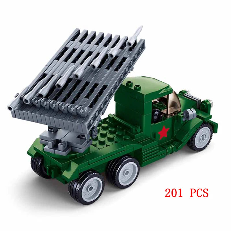 Sluban Normandy Landings Ww2 Military Vehicle Bunker Artillery Building Blocks Germany UK US World War I Ii Army Tank Plane Sets