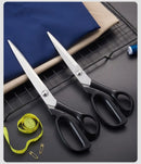 The Savile | 10-Inch Forged Stainless Tailor Shears — Professional Fabric & Leather