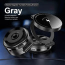 Car Magnetic&Vacuum Suction Cup Phone Holder Wireless Charger Foldable Stand For Magsafe iPhone 16 15 14 13 12 Pro Fast Charging