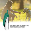 Dog Water Bottle 27oz Stainless Steel Travel Water Dispenser Pet Accessories 2 In 1 Dog Water Bowl For Travel Outings Camping