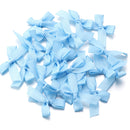 50Pcs/Lot 3.5*4cm Colourful Ribbon Bows Polyester Handmade Satin Bow DIY Sewing Crafts Decoration Gift Bouquets Party 2030