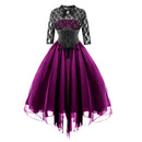 The Corsetry Hour | Lace-Up Steampunk Corset Dress in A-Line Silhouette