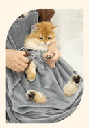 The Kitten Purse | Hands-Free Cat Carrier Apron with Winter Pocket