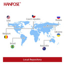 HANPOSE 0.5kw clamps Air cooled Air cooled spindle ER11 chuck CNC 500W Spindle Motor + Power Supply speed governor