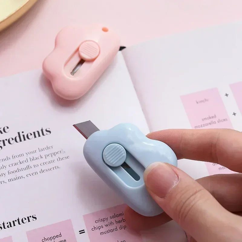 Cloud Utility Knife Mini Portable Paper Express Unpacking Envelope Office Cutting Art Cutter Rabbit Stationery 6*4cm