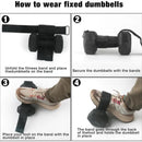 1/2pcs Dumbbell Ankle Strap Weight Lifting Foot Bands Tibialis Trainer Leg Muscle Strengthen Training Workout Fitness Equipment