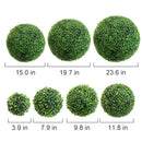 8 Size Artificial Plant Topiary Ball Faux Boxwood Decorative Balls for Backyard Balcony Garden Wedding and Home Decor