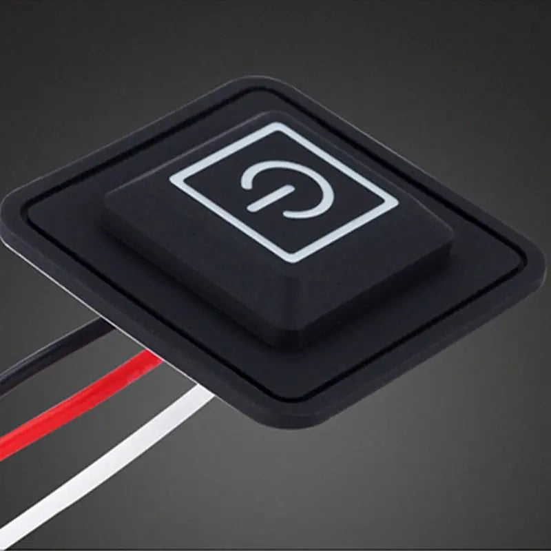 3.7-12V Waterproof Button Heated Vest Pants Gloves Electric Heating Waistband DIY Temperature Controller