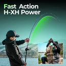 HANDING M1 PIKE H/XH Fishing Rods 200g Lure Weight Powerful Pike Snakehead Rod Spinning 2.13-2.69M Fast Action Giant Rod