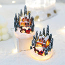 Christmas Decoration 2023 Luminous Snowman Microlandscape Ornaments New Year 2024 Kid Gift Christmas Home Decor Navidad Noel