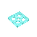 Gobricks GDS-949 Turntable 2 x 2 Plate, Base compatible with 3680  DIY Educational Building Blocks Technical