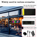 USB 5V LED Matrix Pixel Panel Flexible DIY Car Sign Display Screen (APP+ Remote Control)
