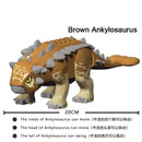 Jurassic Dinosaur Park Dinos World Building Blocks Animals Tyrannosaurus Rex Indominus I-Rex Blue Figures Triceratops Toys