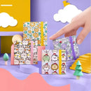 Portable Travel Wooden Handmade 8 Grid 0.5ml Watercolor Paint Palette Oil Paints Tray Box Empty Box Art Painting Supplies