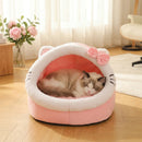 Cute And Soft Cat House Super Cat Bed Warm Deep Sleep Comfort  Cat Bed Pets Tent Cozy Cave Nest Small Dog Mat Bag