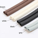 Self adhesive door and window sealing strip, adhesive backed wooden door, color sponge sound insulation wind and dust prevention