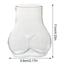 Creative Butt Shaped Mug Funny Butt Coffee Mug Thick Clear Borosilicate Glass Women Body Ass Cup Milk Water Mug For Adults Gift
