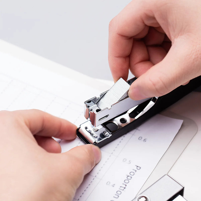 Hand held stapler student office binding machine multi function labor saving durable stapler thickened medium stapler