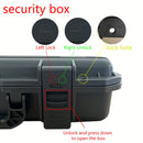 10/12 Grid Waterproof High-end Watch Box Collection Watch Antique Protective Safety Box Thickened With Sponge Moisture-proof Box