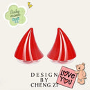 20 Pairs of E-bike Helmets Suction Cup Decoration Motorbike Helmets Male and Female Models Devil Horns Decoration