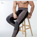 Thickened Elastic Waist Leggings for Autumn and Winter Graphene Self-heating Knee Protection Thermal Casual Leggings Men's Pants
