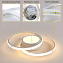 LED Ceiling Light Dimmable,Modern Ceiling Lamp with Remote Control 40W, Round LED Ceiling Light for Bedroom 3000K-6500K