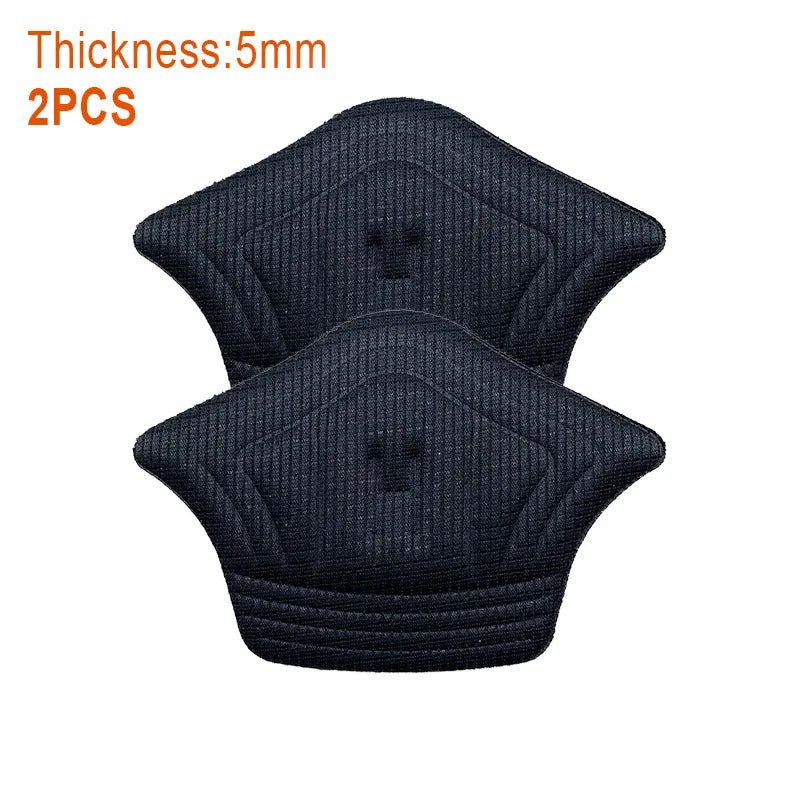 2pcs Insoles Heel Pads Adjustable Size Sport Shoes Back Sticker Antiwear Feet Pad Cushion Insole Heel