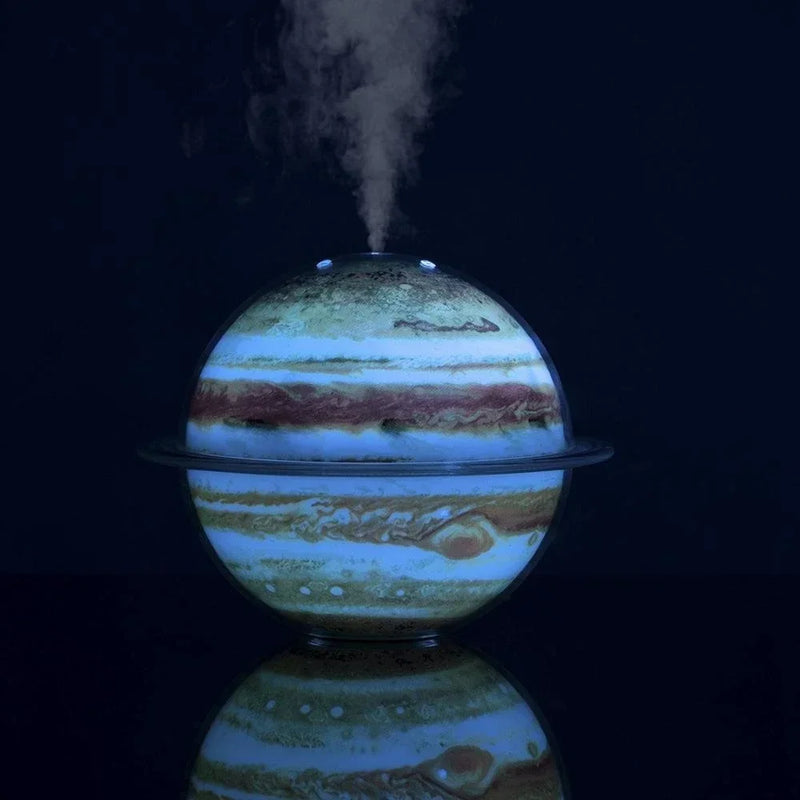 New Creative Planet Humidifier High Fog Volume Home Night Light Air Atomizer Jupiter Humidifier Delicate Small Gift