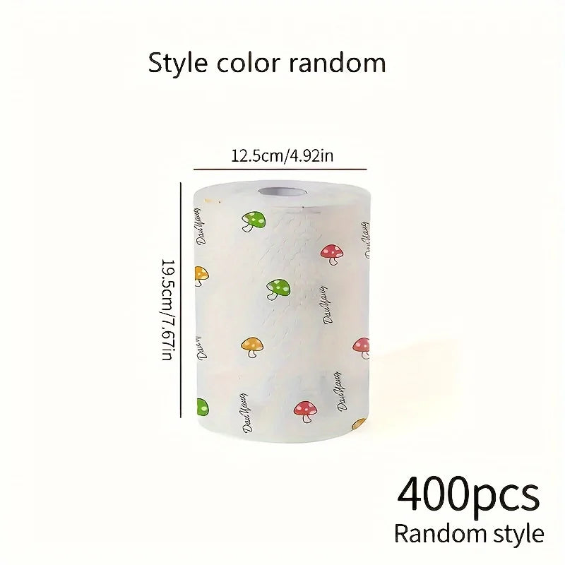 Lazy rags, disposable kitchen supplies, absorbent water, degreasing, cleaner dishes, and tissues do not lose hair or stick