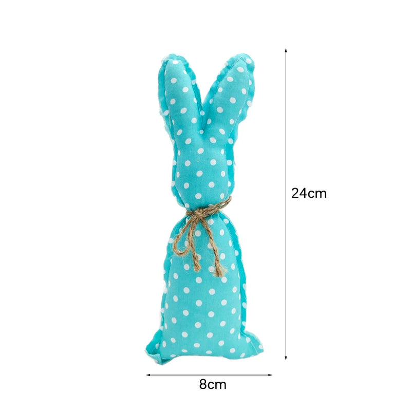 1pc Easter Rabbit Doll Toys Bunny Cloth carrot Cute for Easter Home Party Decoration Supplies Kid Gift Favor Doll Ornament 2024