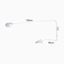 Nordic DaWn Spider Serge Mouille Wall Lights Bedroom Industrial Retro Wall Lamp Creative Simple Living Room Led Light Fixtures