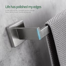Brushed Nickel Towel Rack Bathroom Hardware Set Towel Holder Hanger Stainless Steel Towel Rails Nails Wall Mounted Rustproofed