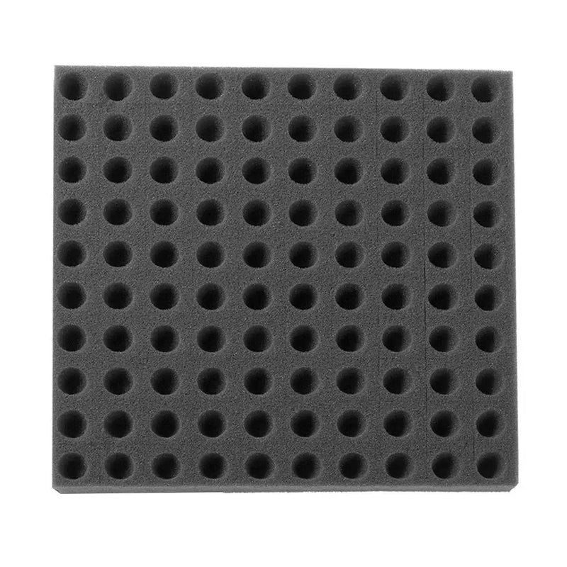 100PCS Seedling Sponge Soilless Dirt Resistant Medium Seedling Seed Square Growth Hydroponics Cube Foam Sponge Pots trays