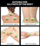 12/6Pcs Vacuum Cupping Sets Suction Cups Back Massage Body Cup Detox Massage Body Cups Ventosas Vacuum Cupping Massage Jars