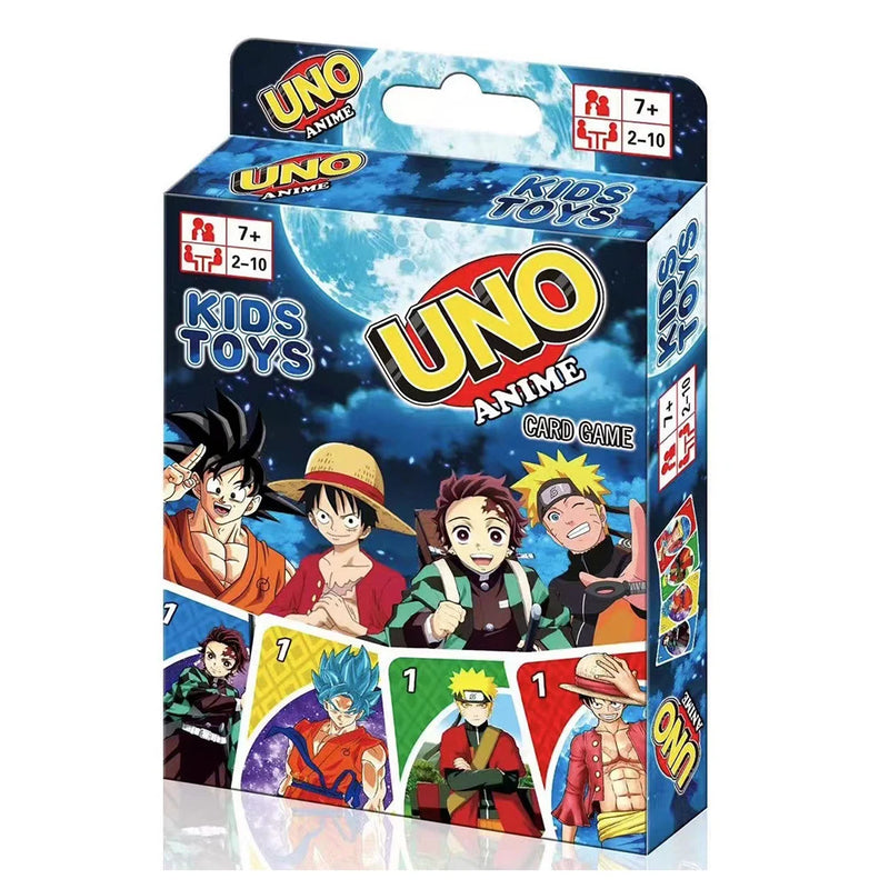 UNO FLIP! Pokemon Board Game Anime Cartoon Phase 10 Pikachu Pattern Family Funny Entertainment Uno Cards Games Christmas Gifts