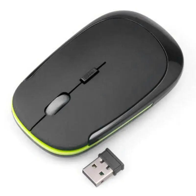 Ultra-thin Mouse 2.4Ghz Mini Wireless Optical Gaming Mouse Mice& USB Receiver Wireless Computer Mouse For PC Laptop 3500