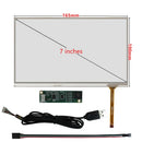 7 Inch 1024*600 LCD Screen Display HDMI-Compatible VGA AV Driver Control Board Digitizer Touchscreen For Raspberry Pi Monitor