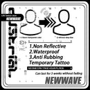 Sexy Gothic style cross herbal juice tattoo sticker for Man Women waterproof arm temporary tattoo body fake tattoo Halloween New
