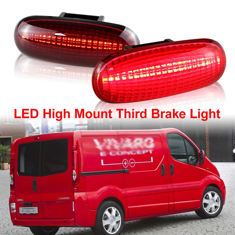 1pcs For Renault Trafic II Opel Vivaro Nissan Interstar 4408479 820 020 9522 8200040732 3RD Brake Stop Light Car Rear High Level