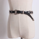 Women Hip Hop Metal Belt Fashion Dress Jeans Decorative Belts For Women Trendy Street Gold Waist Chains Clothing Accessories