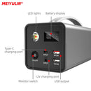 220V 200W Tragbare Solar-Generator Power Station 32000mAh USB AC Externe Ersatzbatterie Stromversorgung Ladegerät für Outdoor Camping