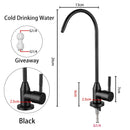 ULA 1/4"Kitchen Faucets Direct Drinking Tap Stainless Steel Water Purifier Faucet Single Cold Water Sink Faucet Filter Faucet